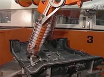 某汽车-底盘六轴水刀切割机器人